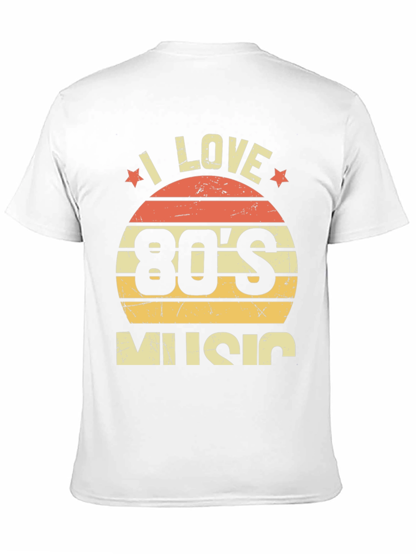I Love 80s Music Retro T-Shirt
