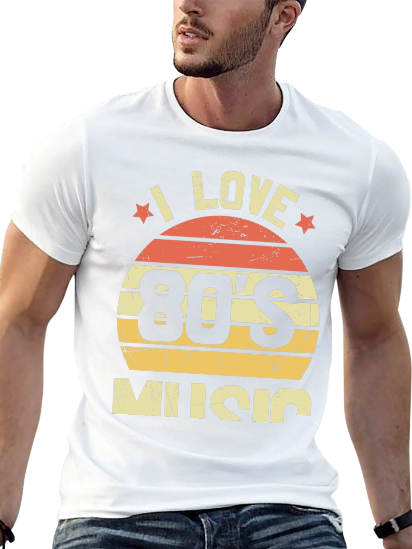 I Love 80s Music Retro T-Shirt