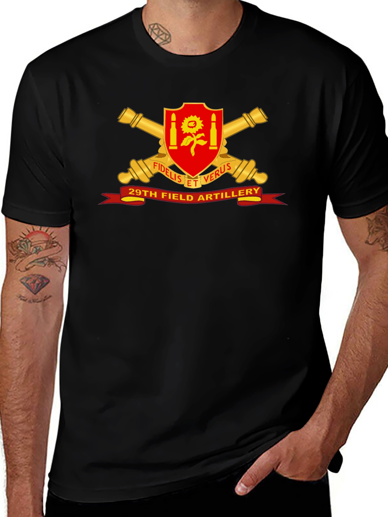 29th Field Artillery T-Shirt - Military Pride