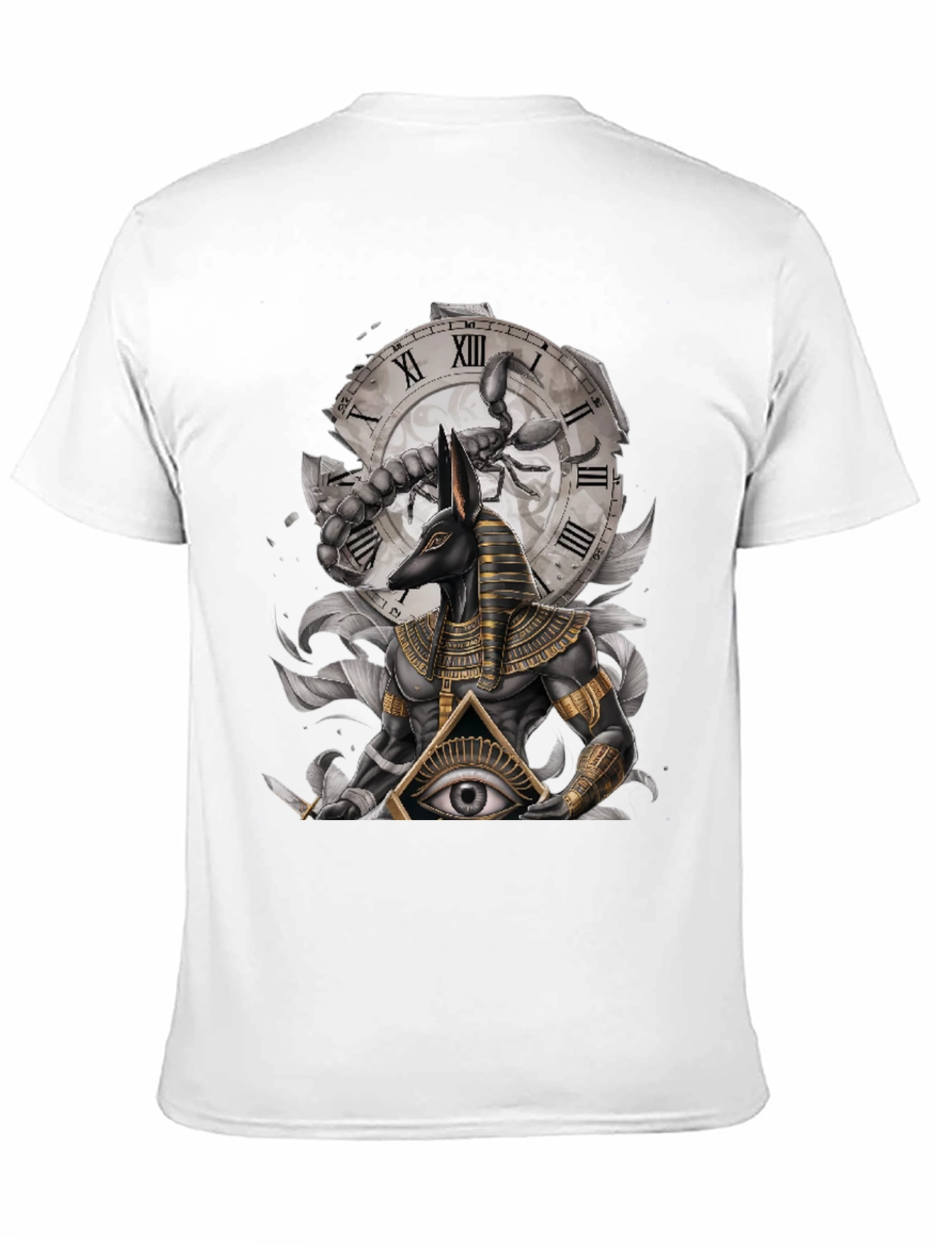 Anubis Scorpion Eye Graphic T-Shirt