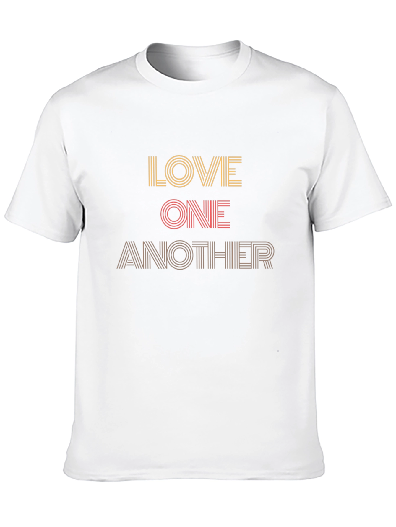 Love One Another Black T-Shirt