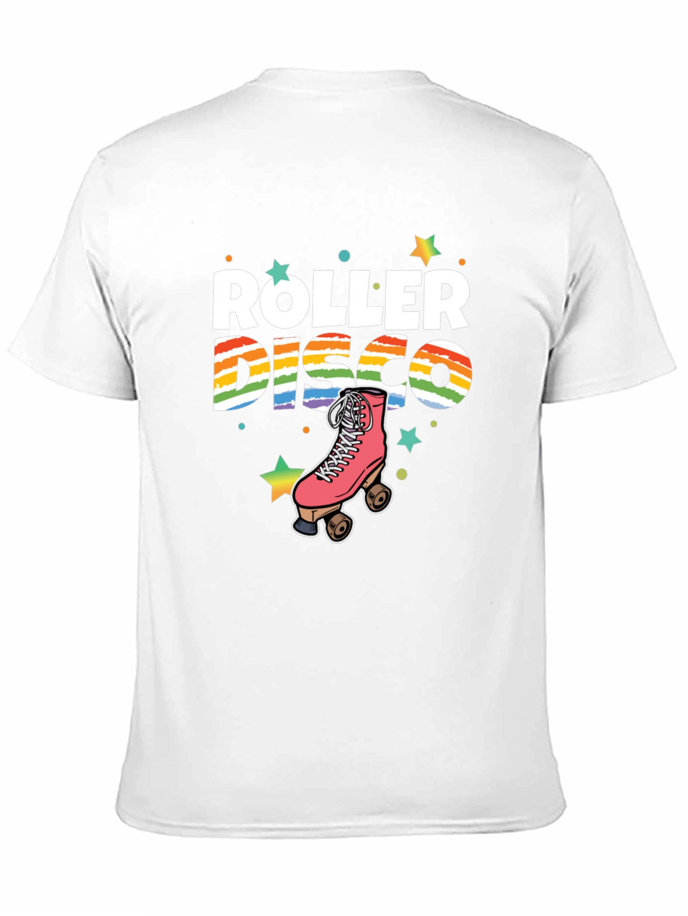 Roller Disco Graphic Tee - Retro Skate T-Shirt