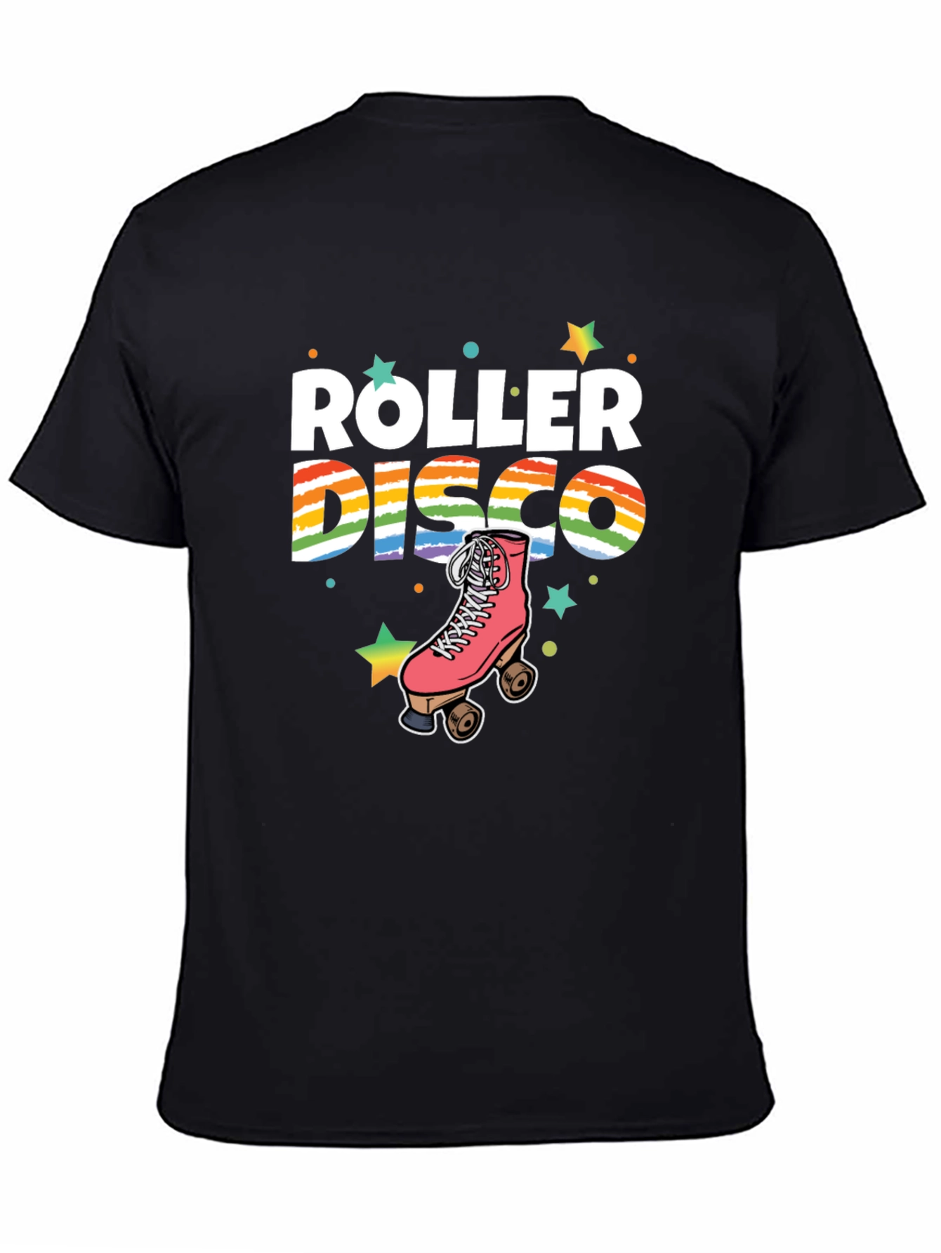 Roller Disco Graphic Tee - Retro Skate T-Shirt