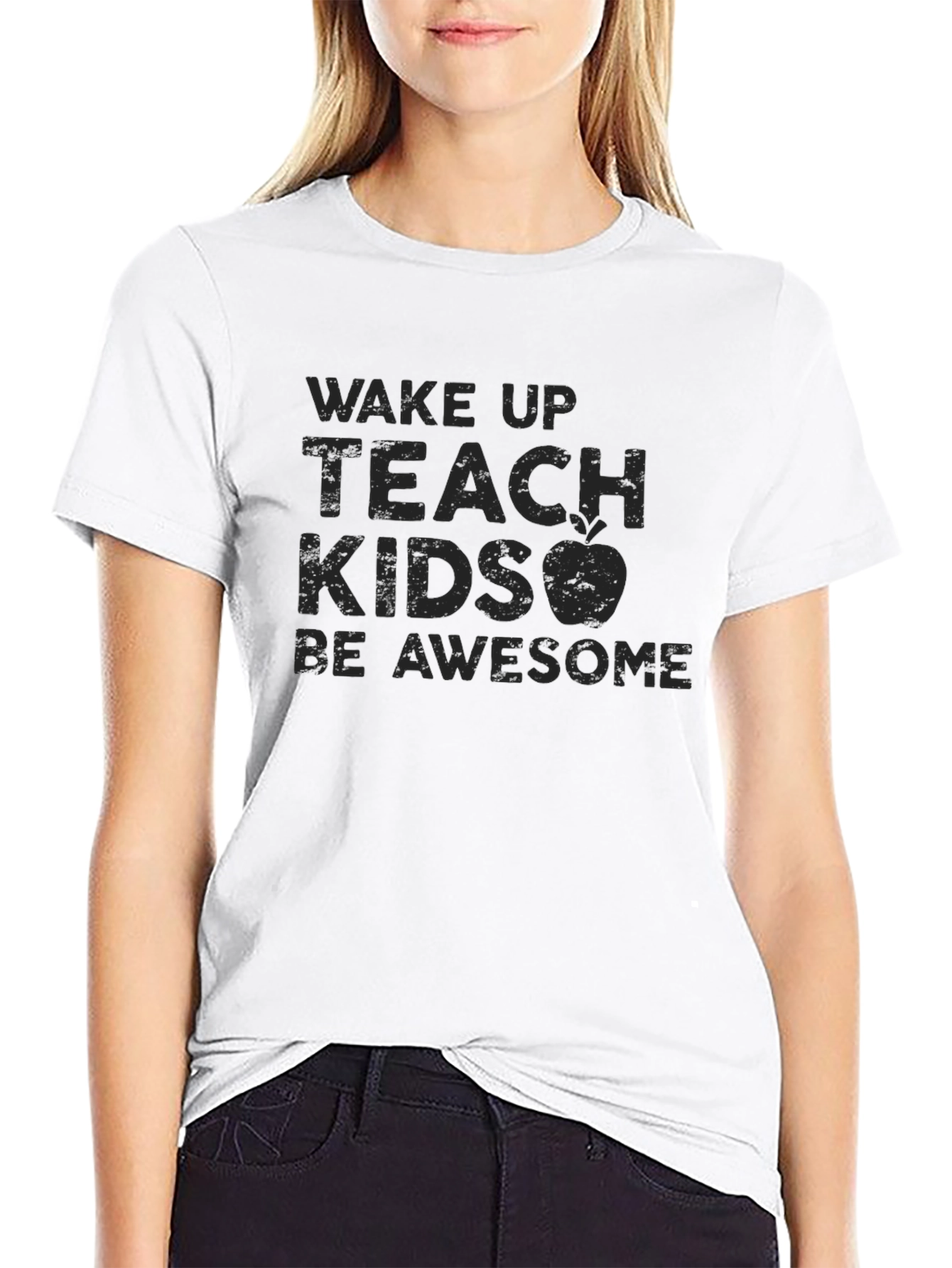 Wake Up Teach Kids Be Awesome T-Shirt