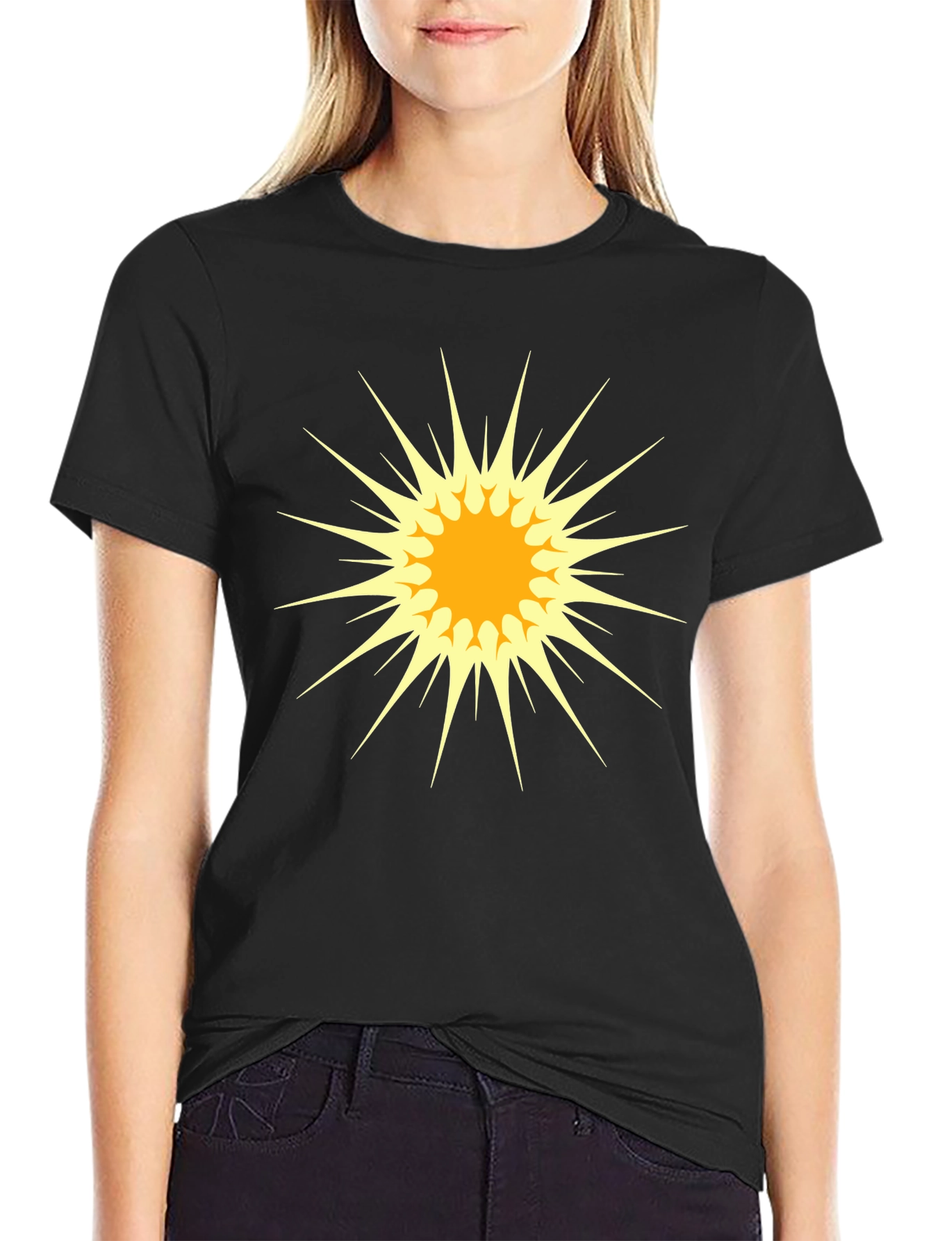 Exploding Star Graphic Tee - Cool Casual Comfort