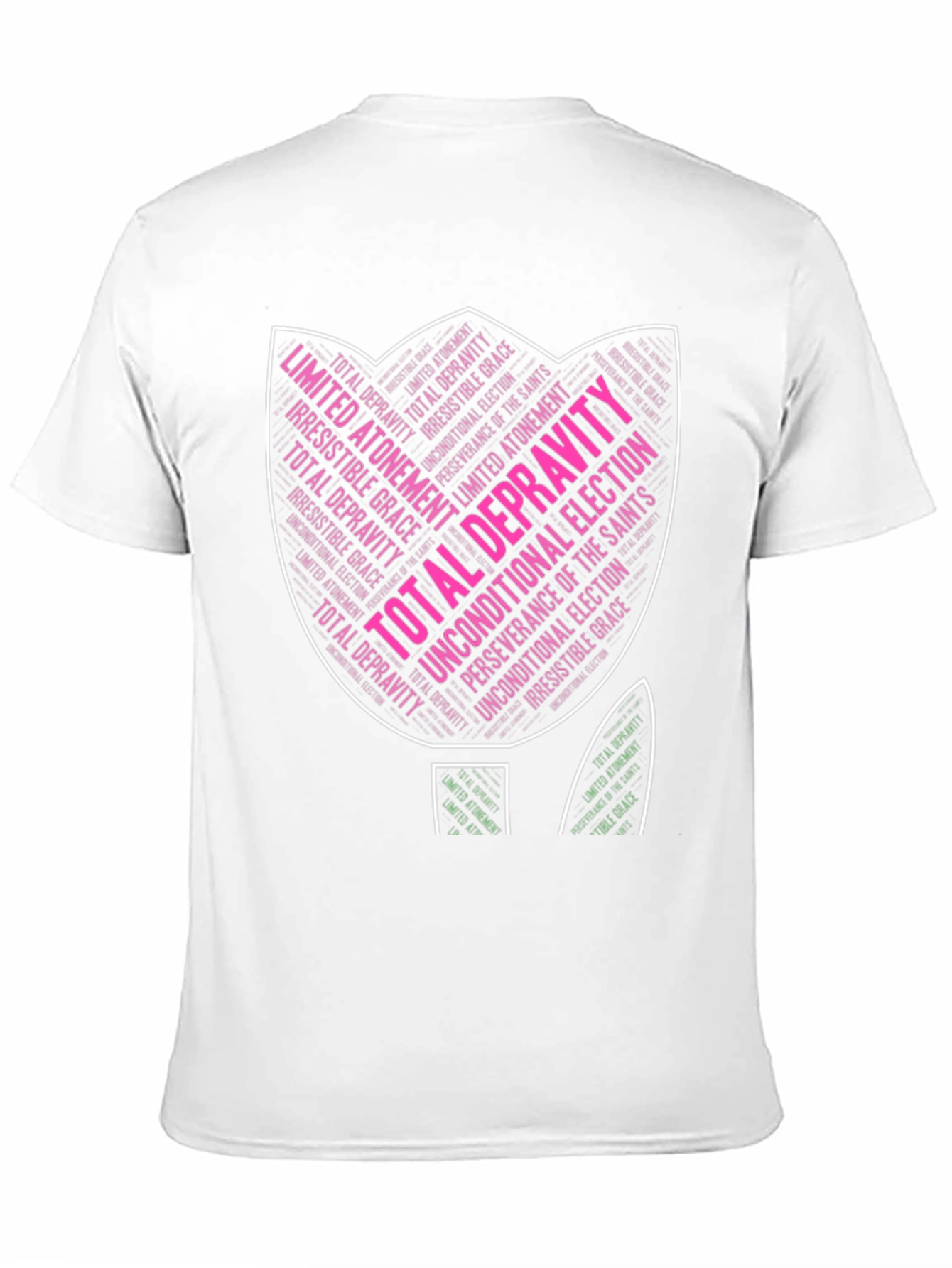 Theology Tulip T-Shirt - Calvinism Design