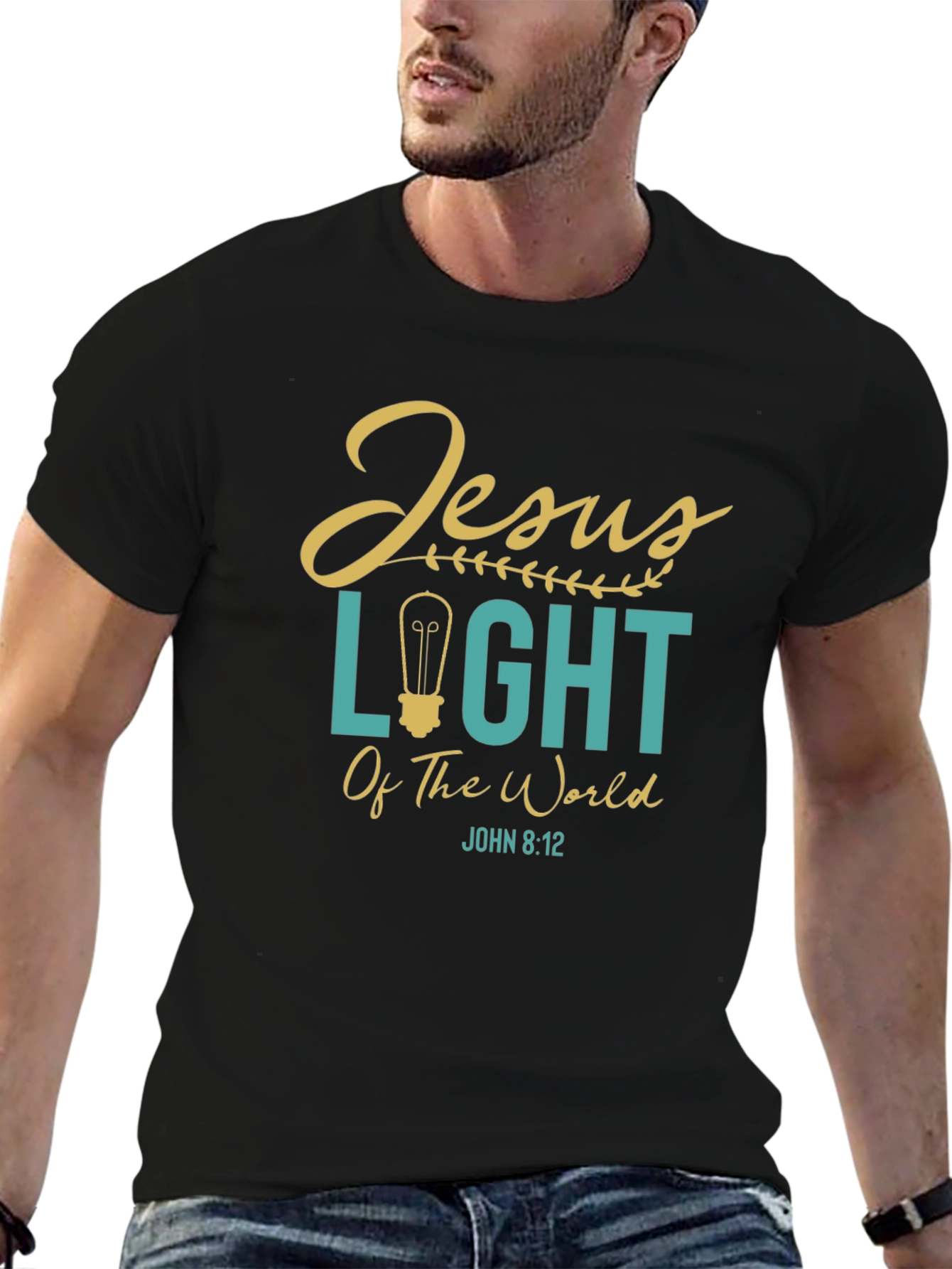 Jesus Light of the World Graphic T-Shirt