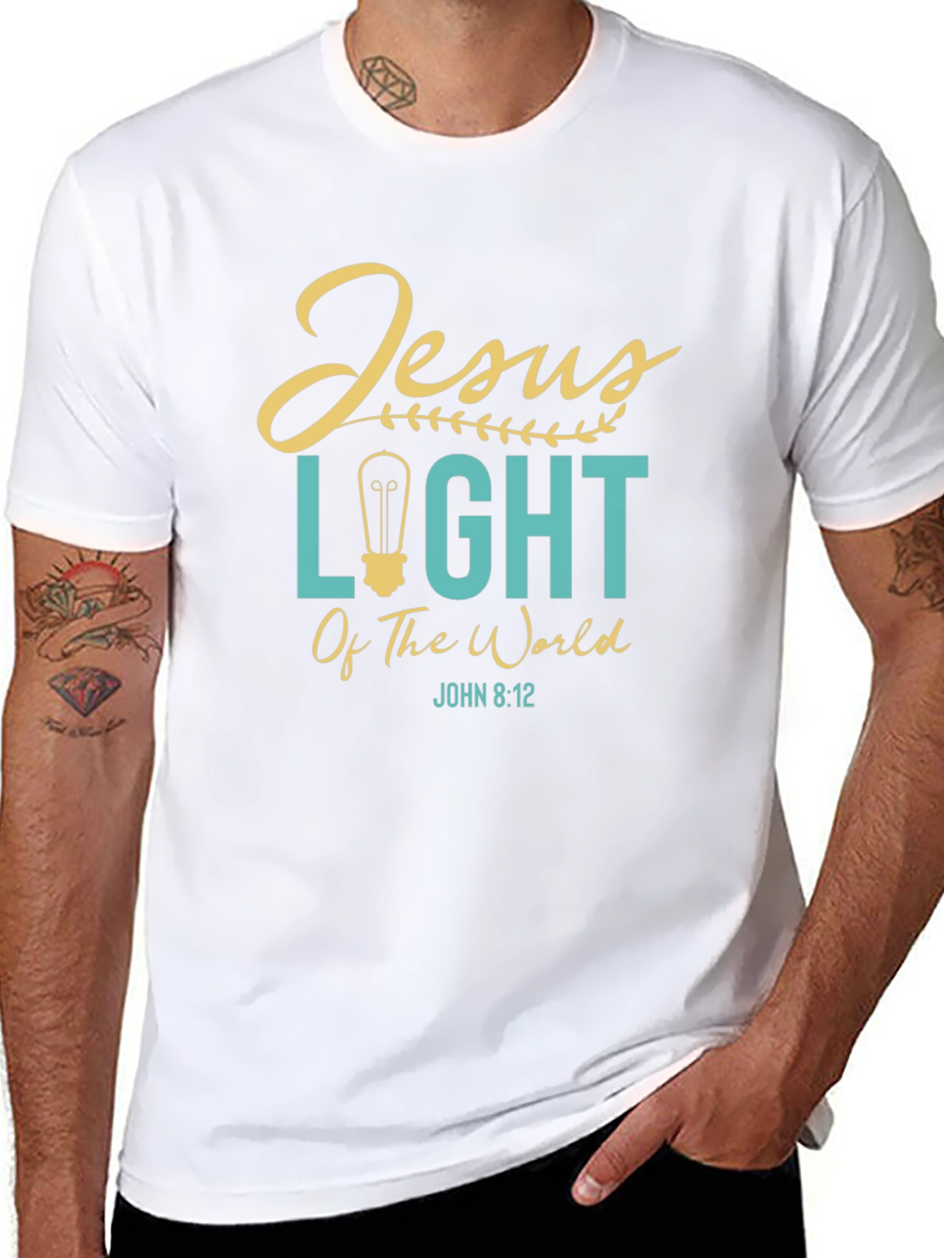 Jesus Light of the World Graphic T-Shirt