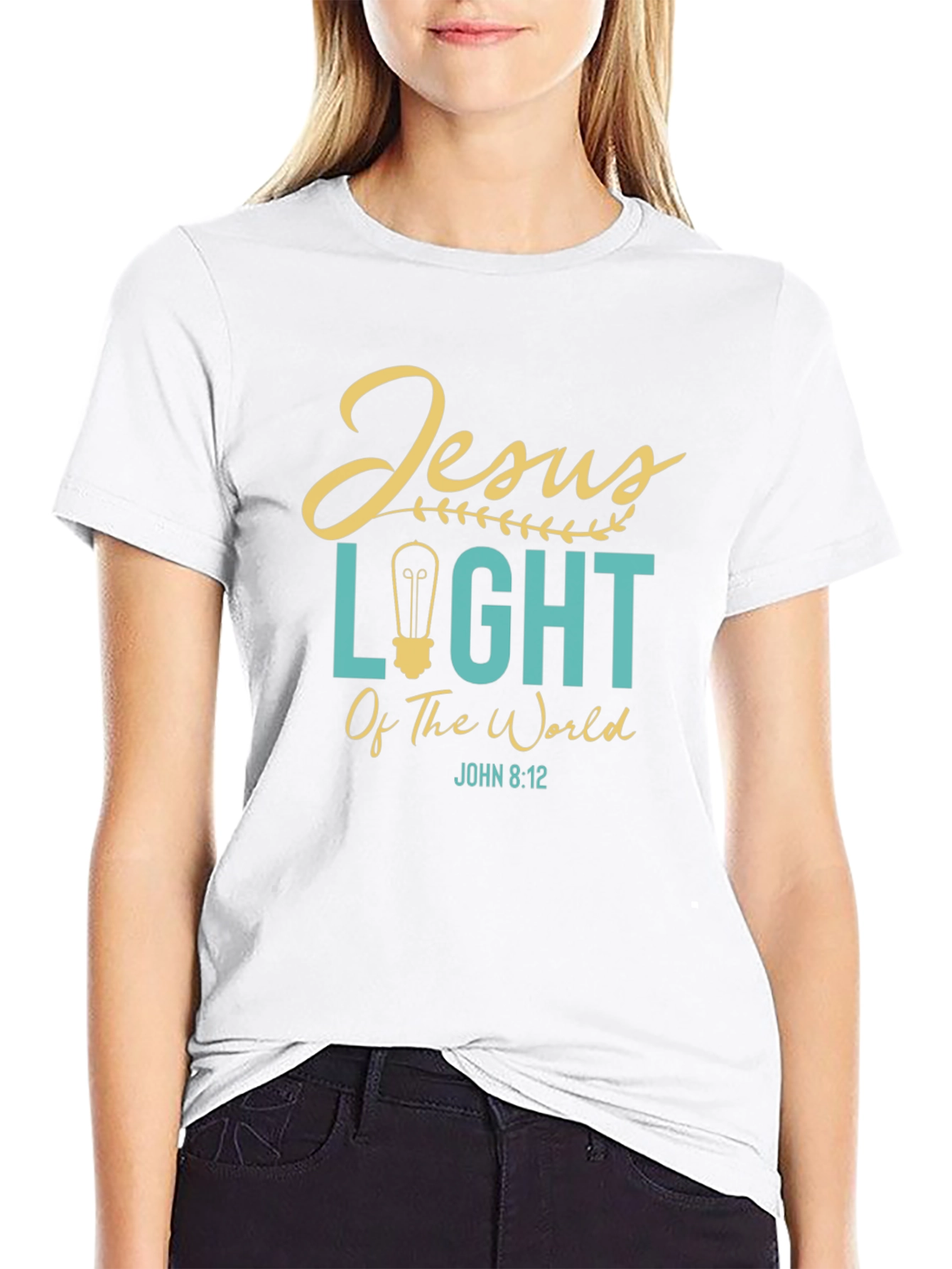 Jesus Light of the World Graphic T-Shirt