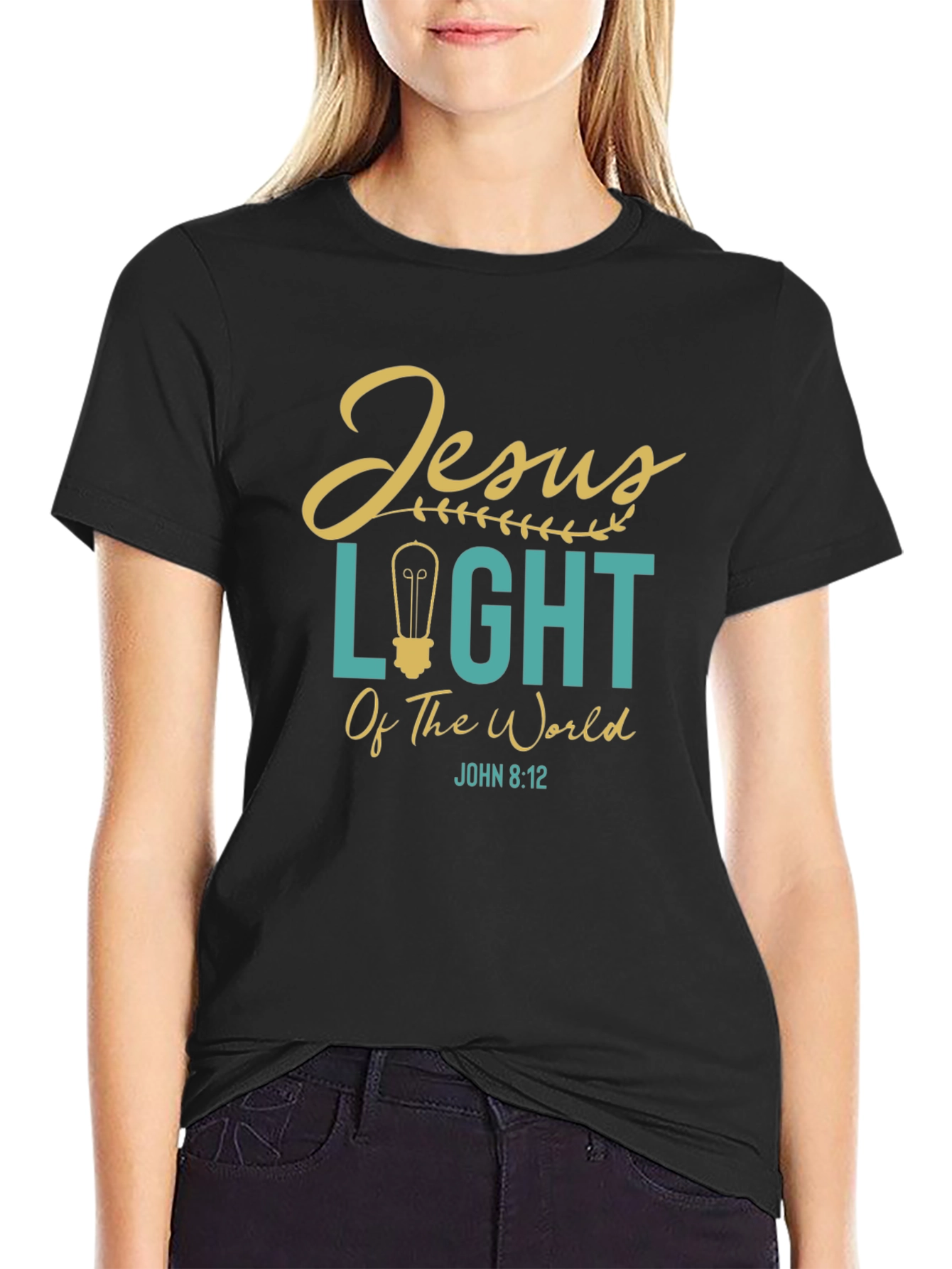 Jesus Light of the World Graphic T-Shirt