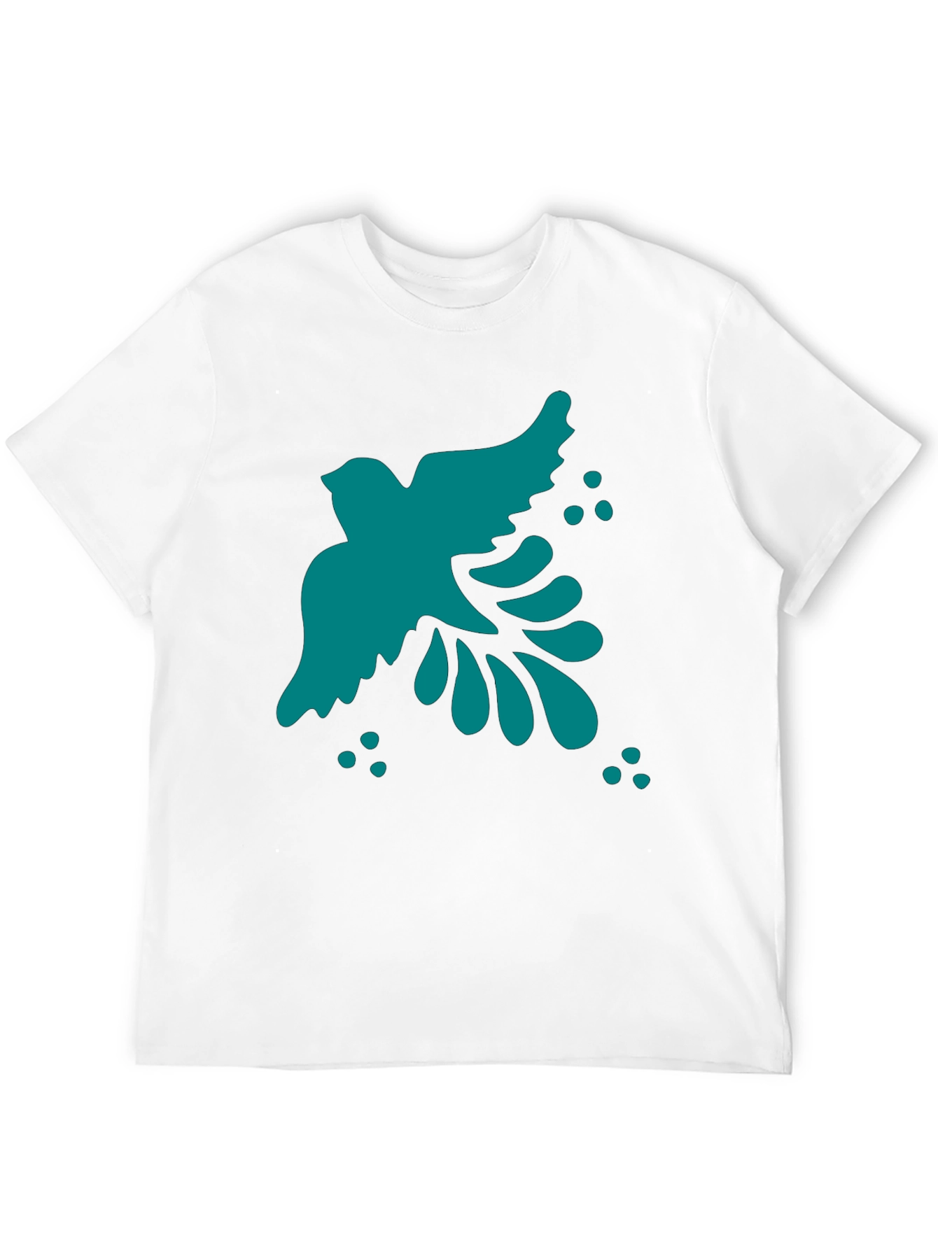 Bird Graphic Black T-Shirt