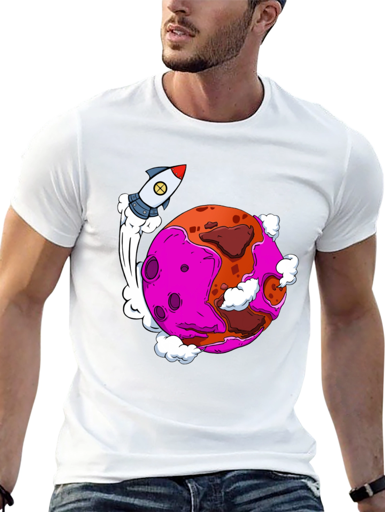Rocket Launch Graphic Tee