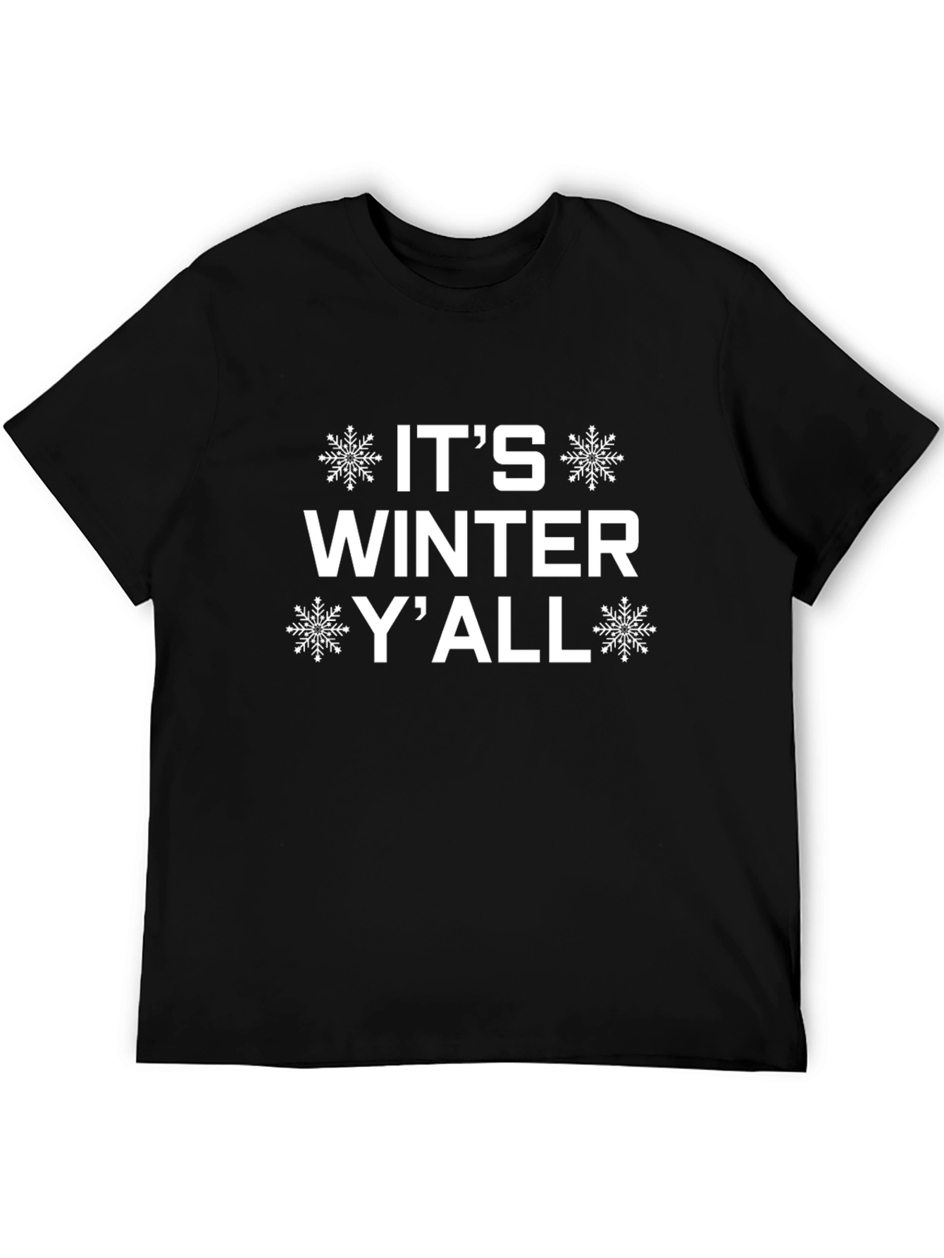 Its Winter Yall T-Shirt - Holiday Festive Wear