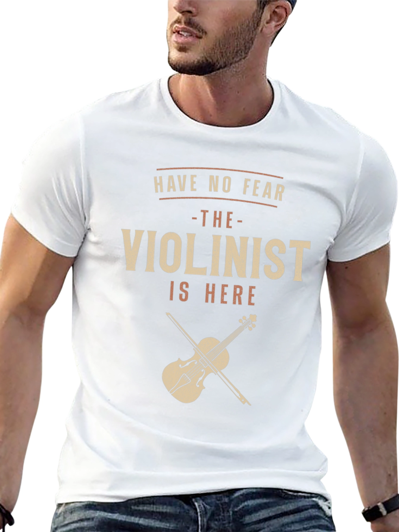 Have No Fear Violinist T-Shirt - Music Lover Gift