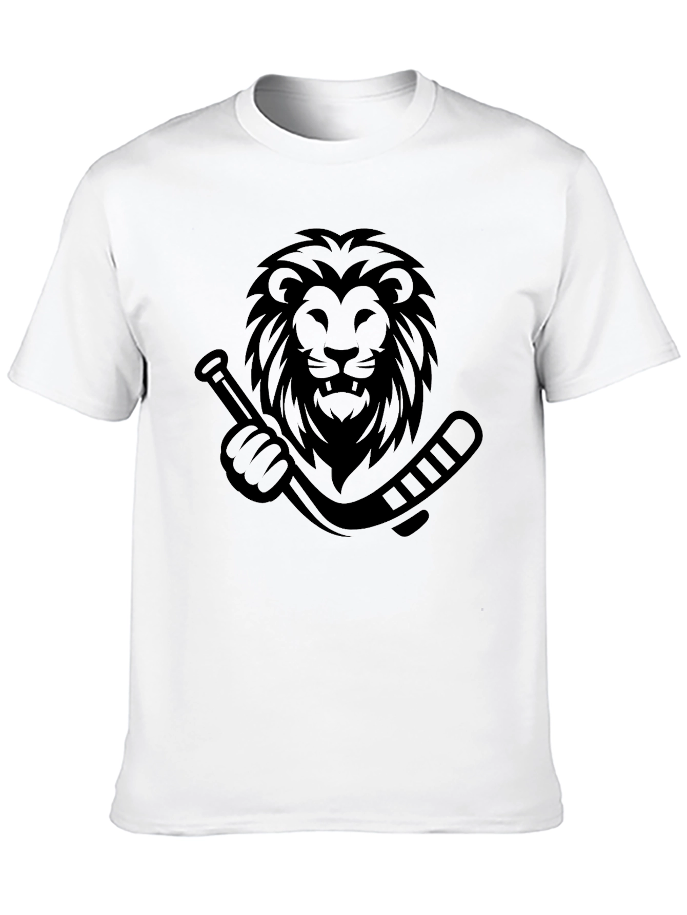 Lion Hockey Black T-Shirt