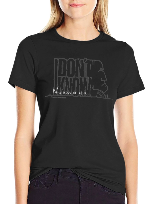 I Dont Know Moai Graphic T-Shirt