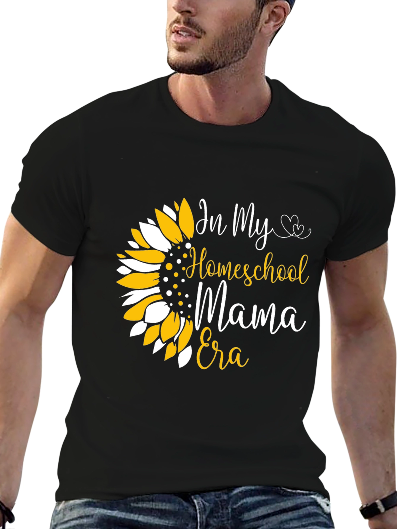 Homeschool Mama Era Sunflower Graphic Tee