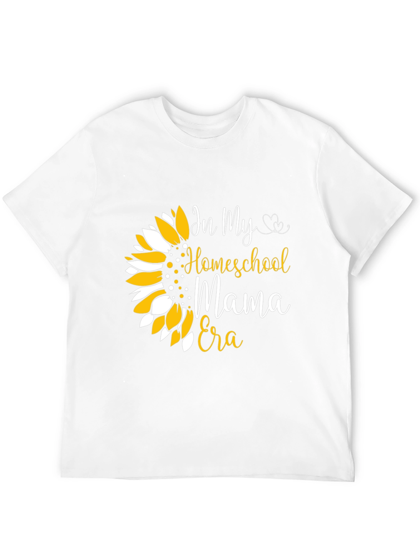 Homeschool Mama Era Sunflower Graphic Tee