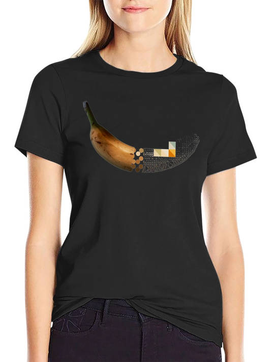 Deconstructed Banana Graphic T-Shirt