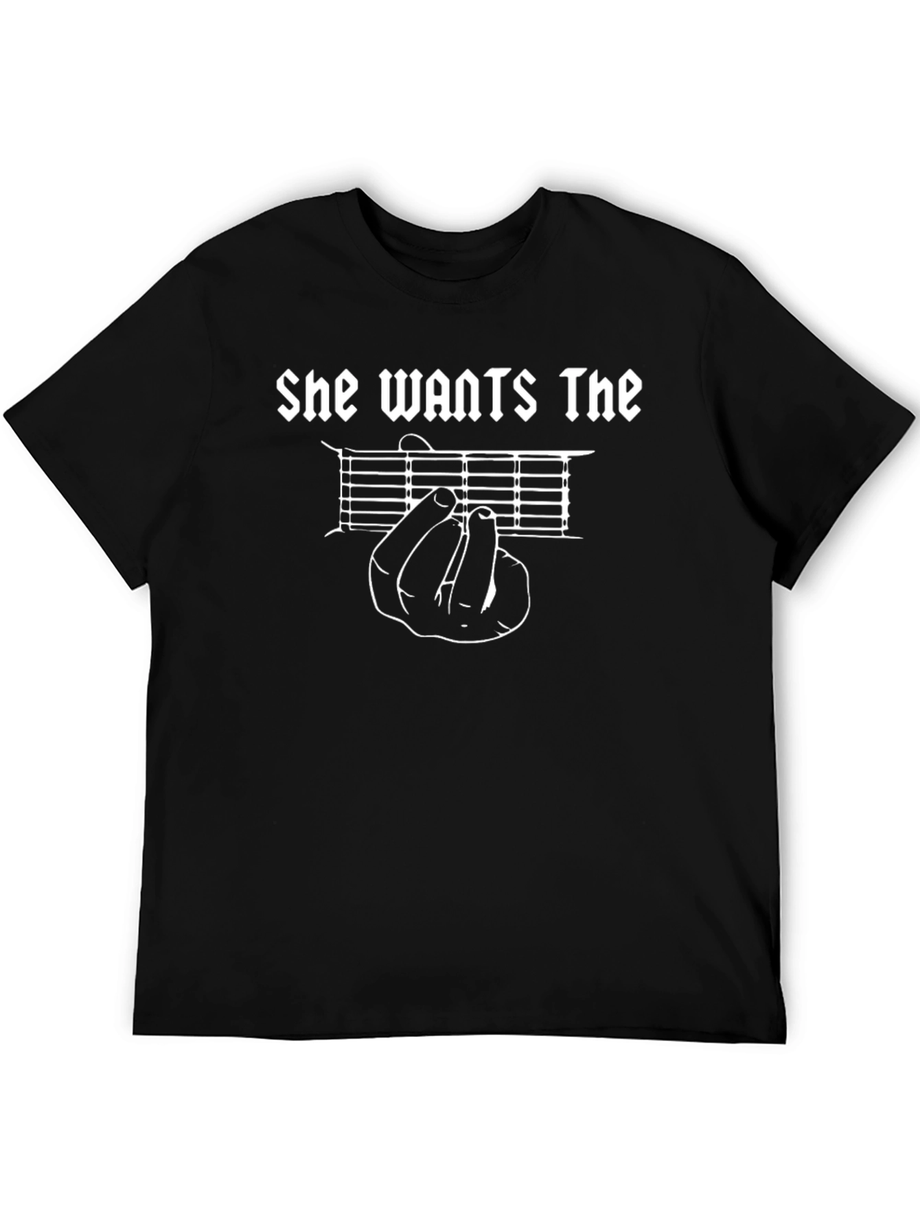 She Wants The D Guitar T-Shirt