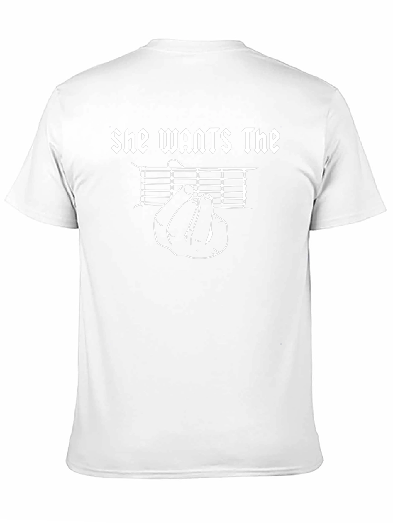 She Wants The D Guitar T-Shirt