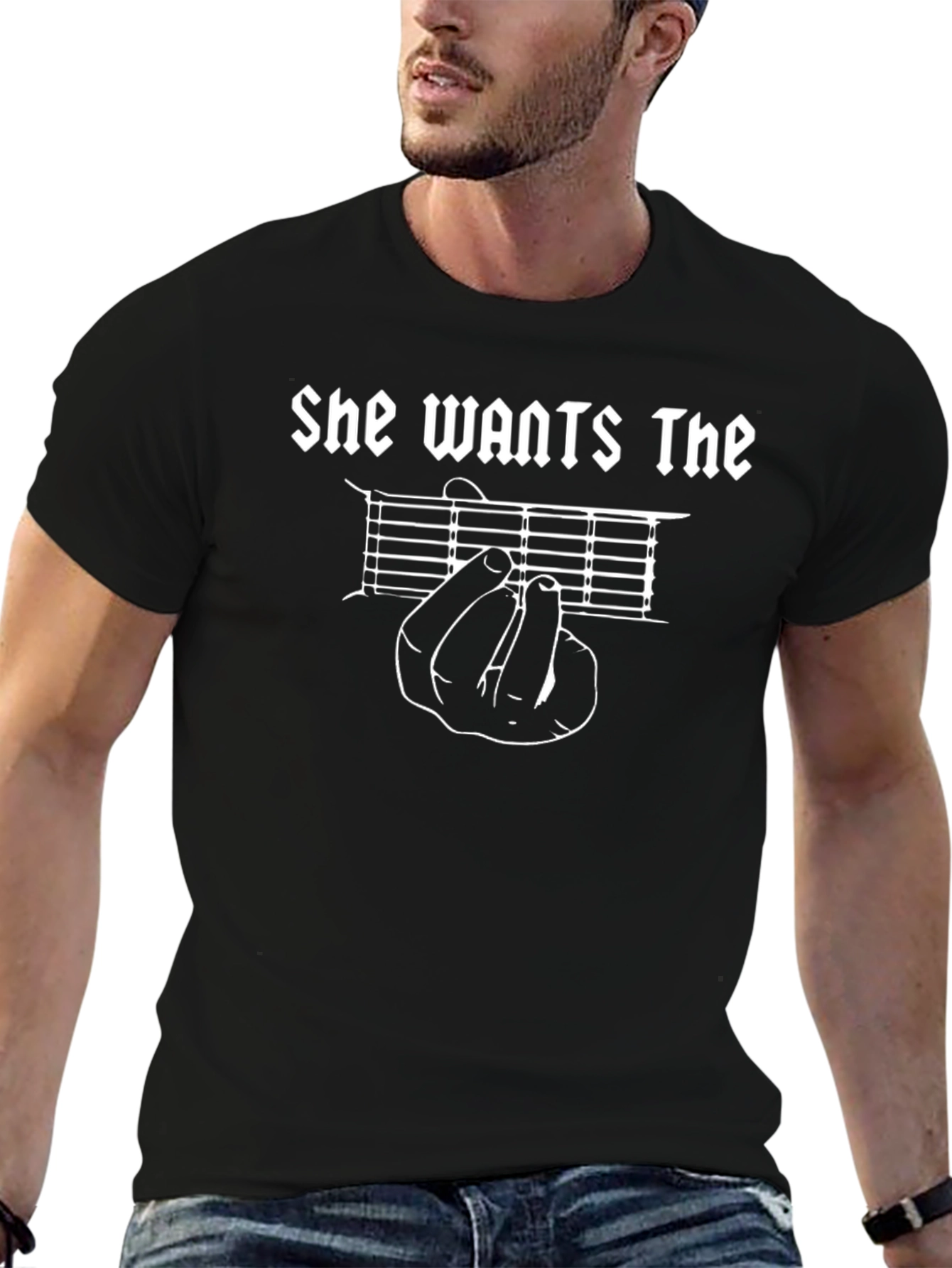 She Wants The D Guitar T-Shirt