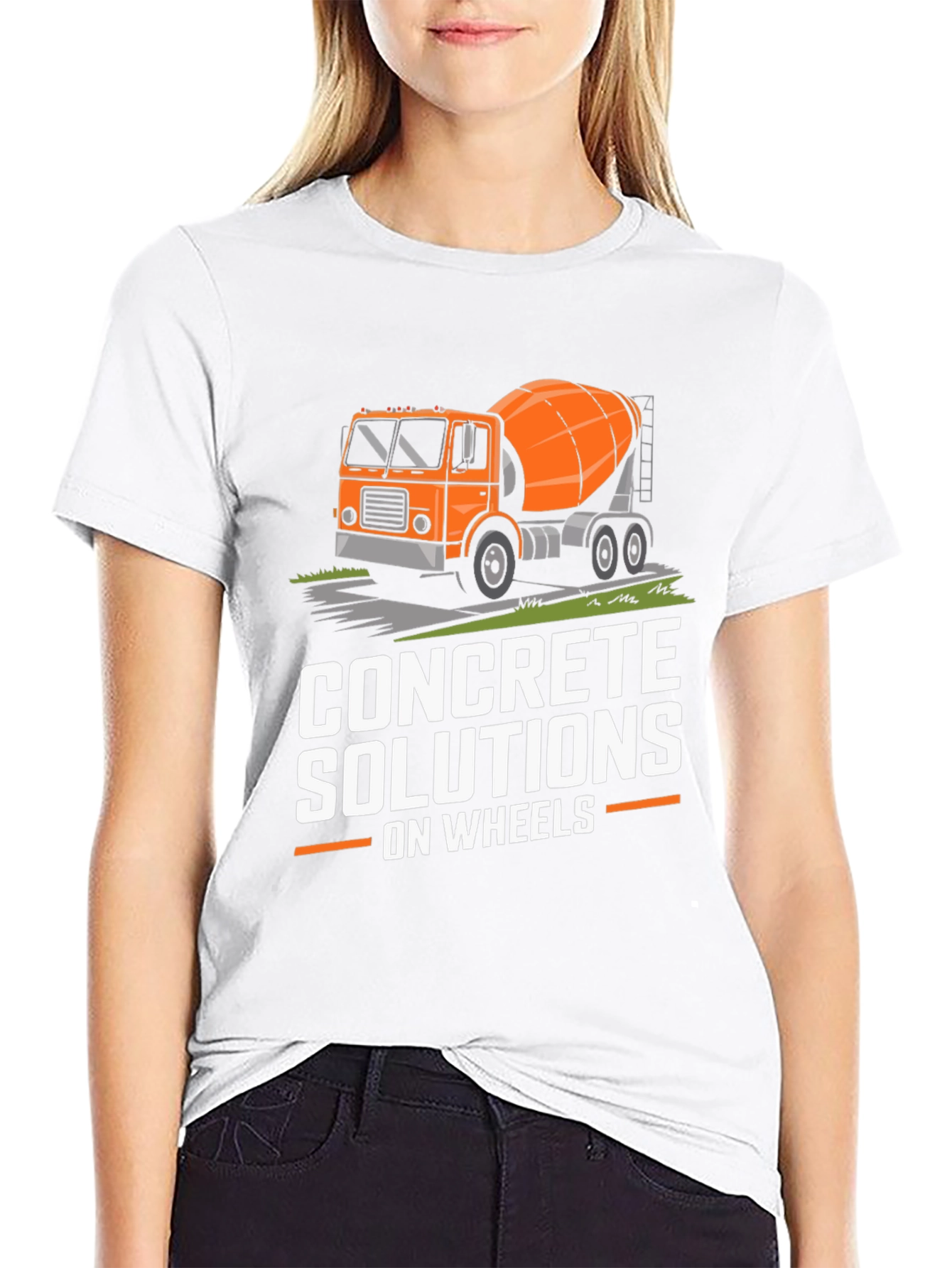 Concrete Solutions Truck T-Shirt