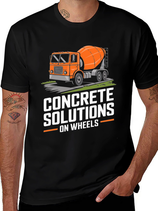 Concrete Solutions Truck T-Shirt