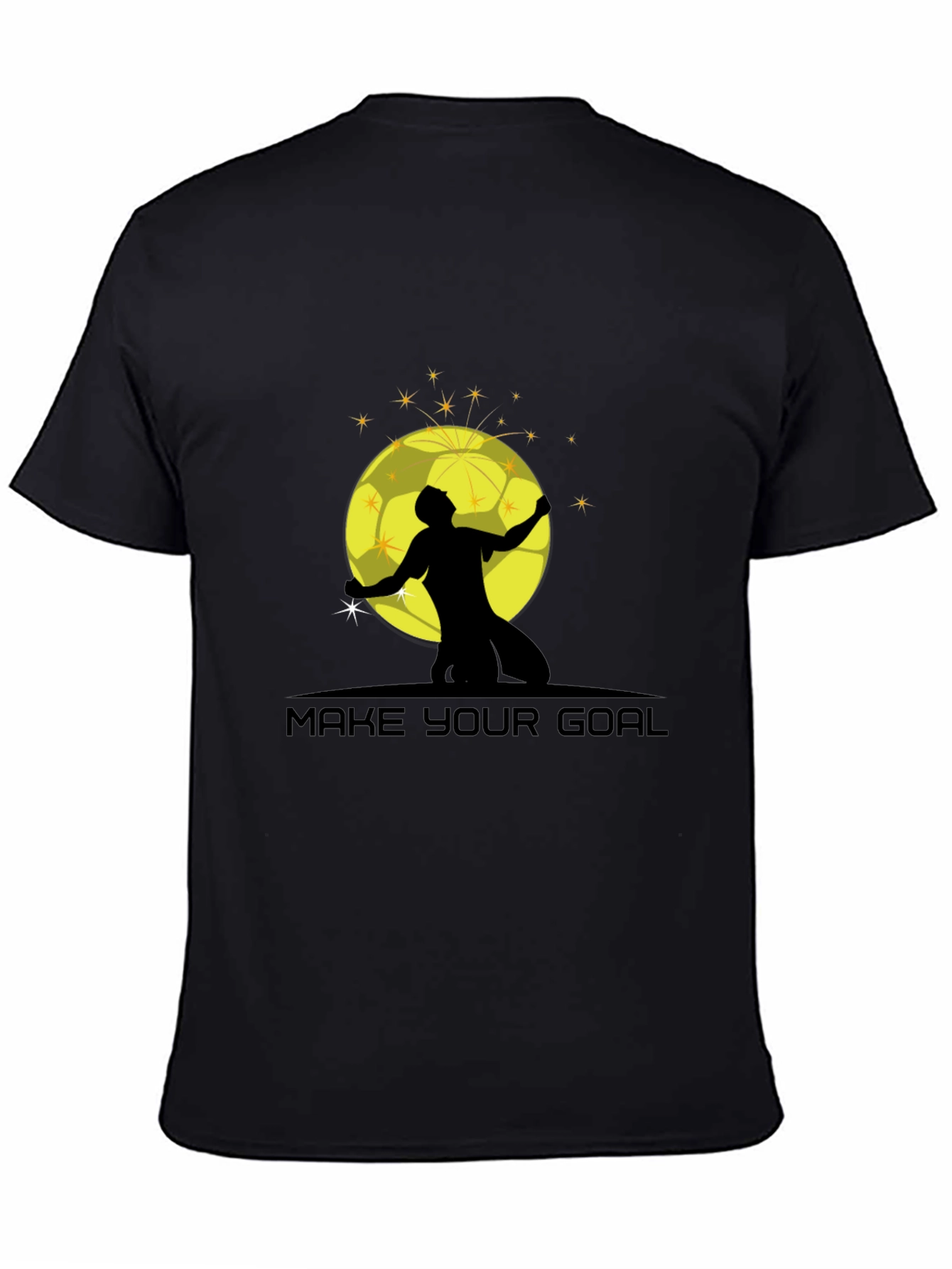 Make Your Goal Black Graphic T-Shirt