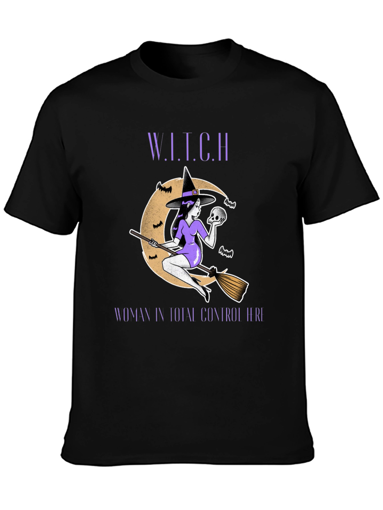 W.I.T.C.H. Graphic Tee - Woman in Total Control Here