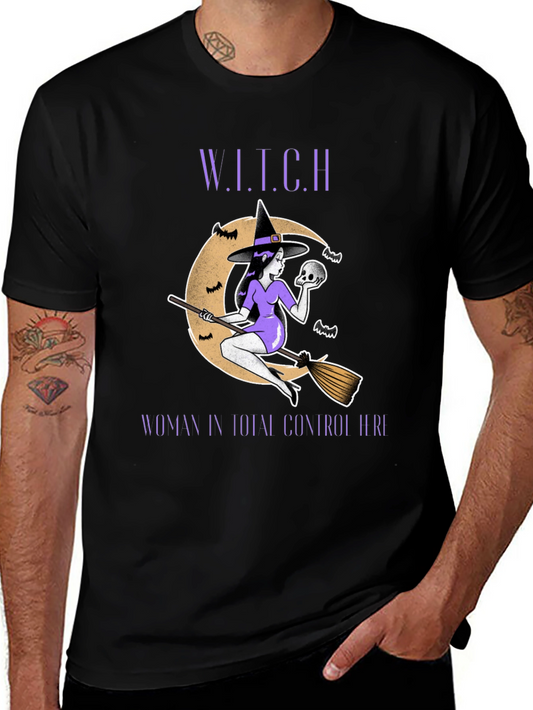 W.I.T.C.H. Graphic Tee - Woman in Total Control Here