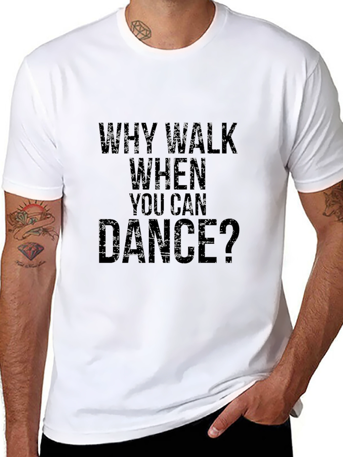 Why Walk When You Can Dance Graphic Tee