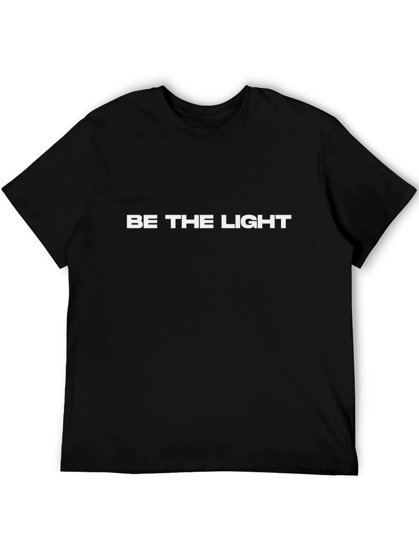 Be The Light Black Graphic Tee