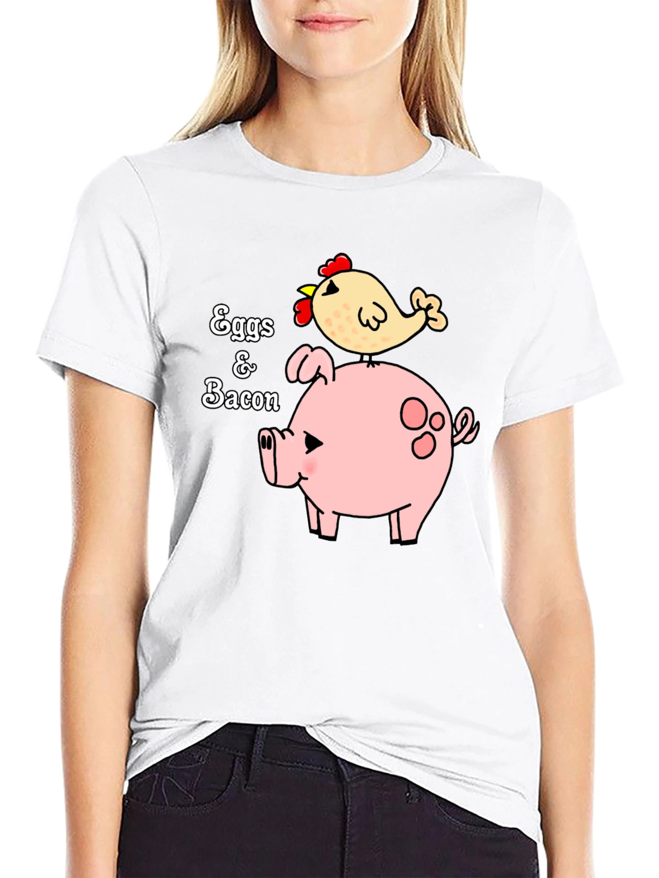 Eggs & Bacon Graphic Tee - Funny Breakfast T-Shirt