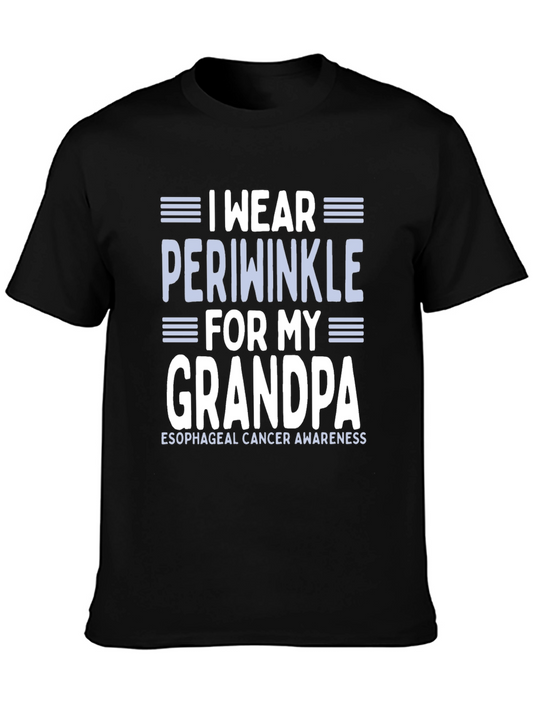 Periwinkle Esophageal Cancer Awareness T-Shirt