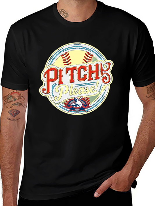 Pitch Please Baseball T-Shirt
