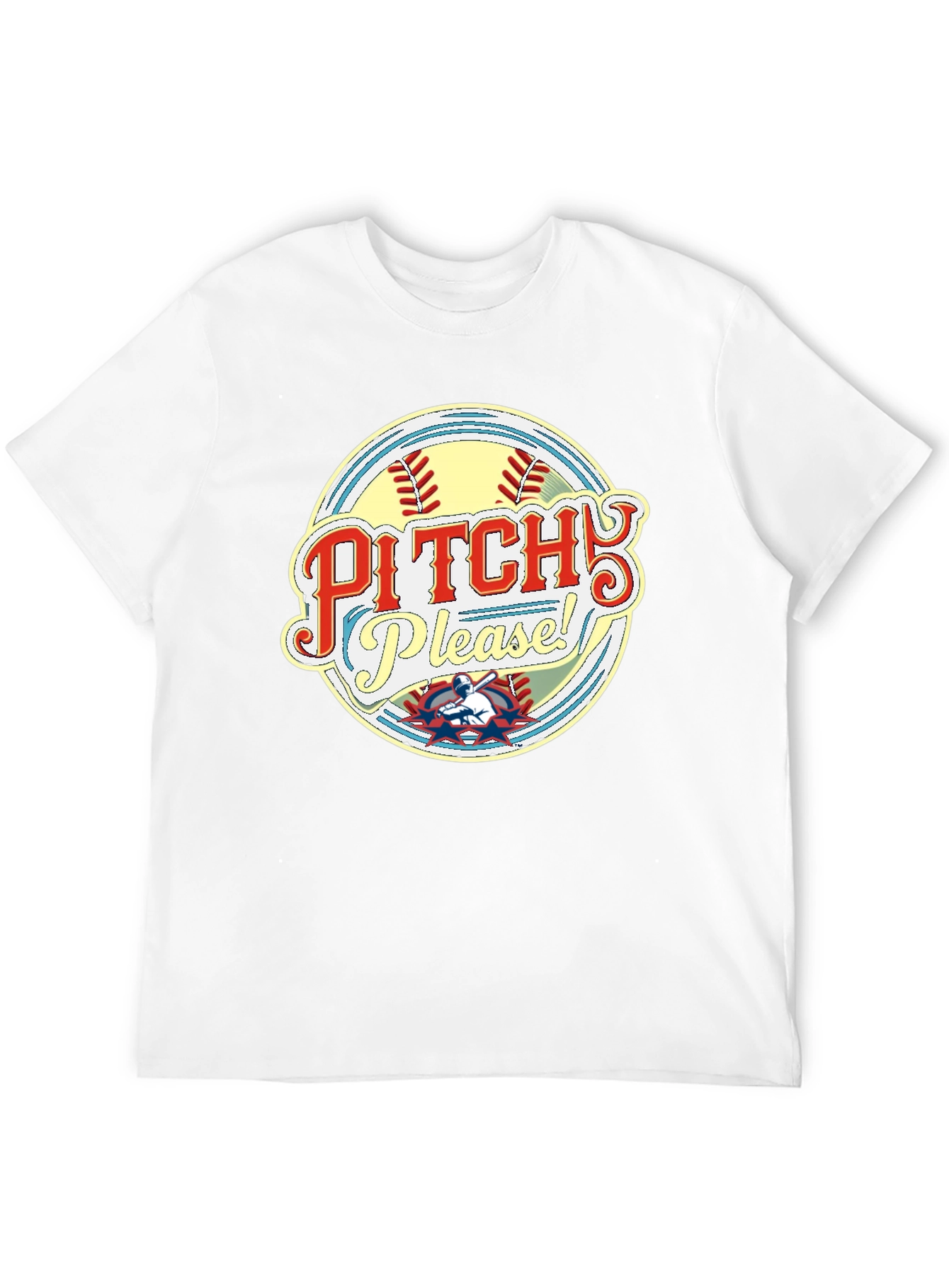 Pitch Please Baseball T-Shirt