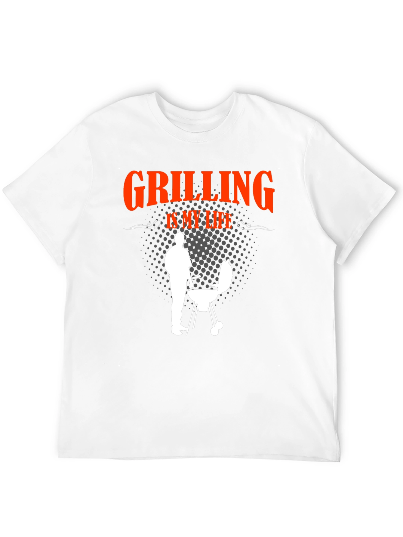 Grilling Is My Life Graphic T-Shirt