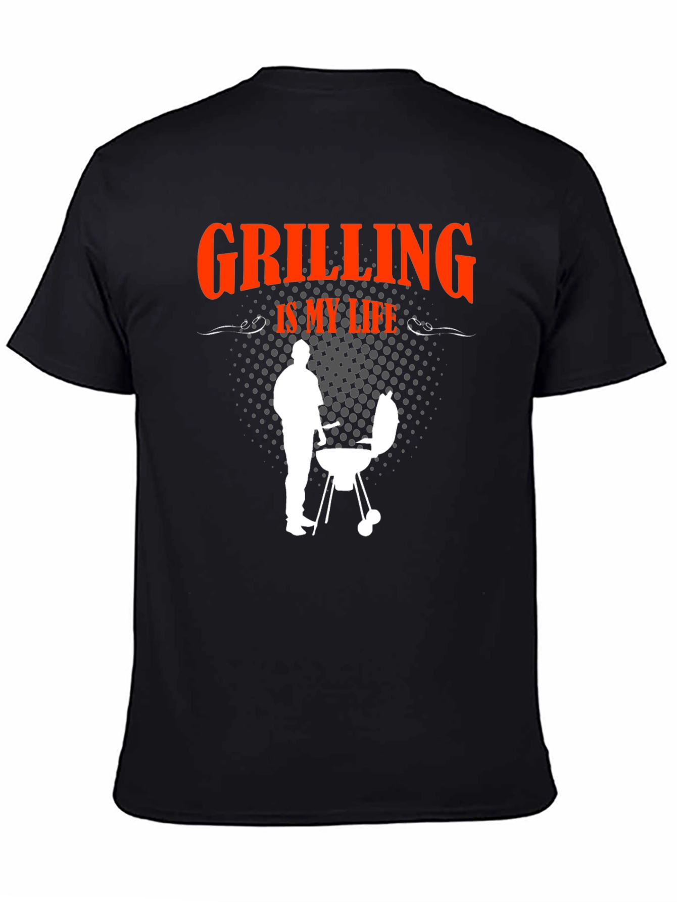 Grilling Is My Life Graphic T-Shirt