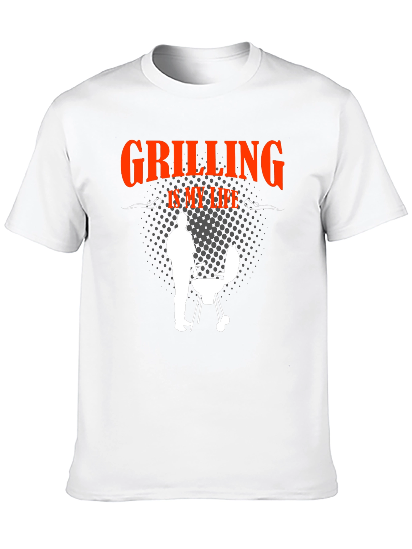 Grilling Is My Life Graphic T-Shirt