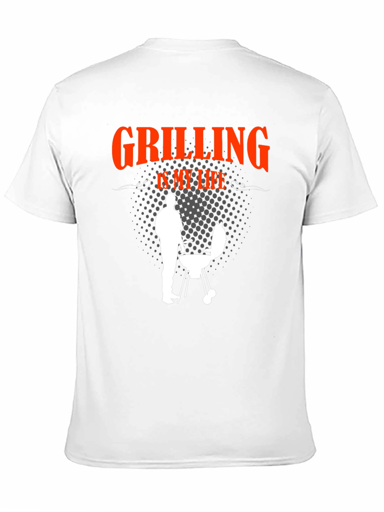 Grilling Is My Life Graphic T-Shirt