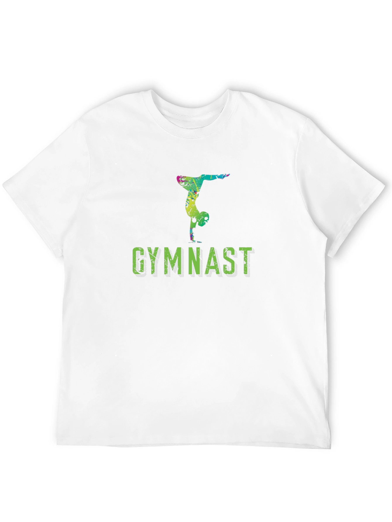 Gymnast Silhouette T-Shirt - Athletic Design