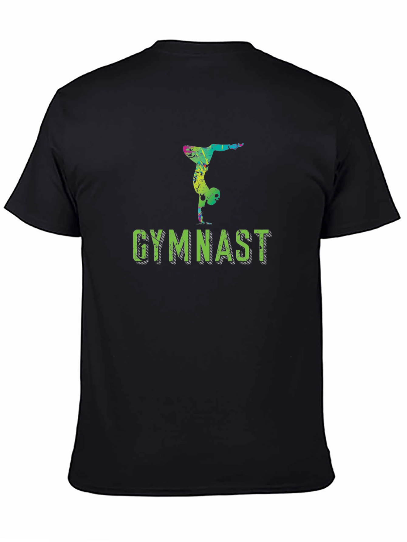 Gymnast Silhouette T-Shirt - Athletic Design