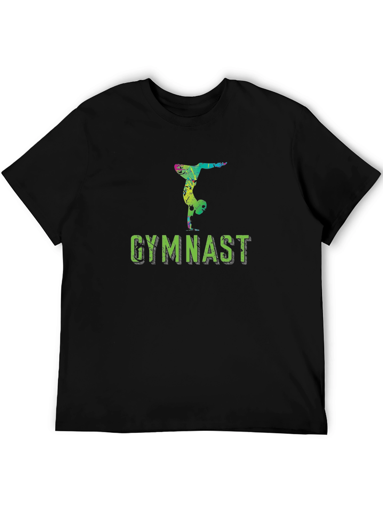Gymnast Silhouette T-Shirt - Athletic Design