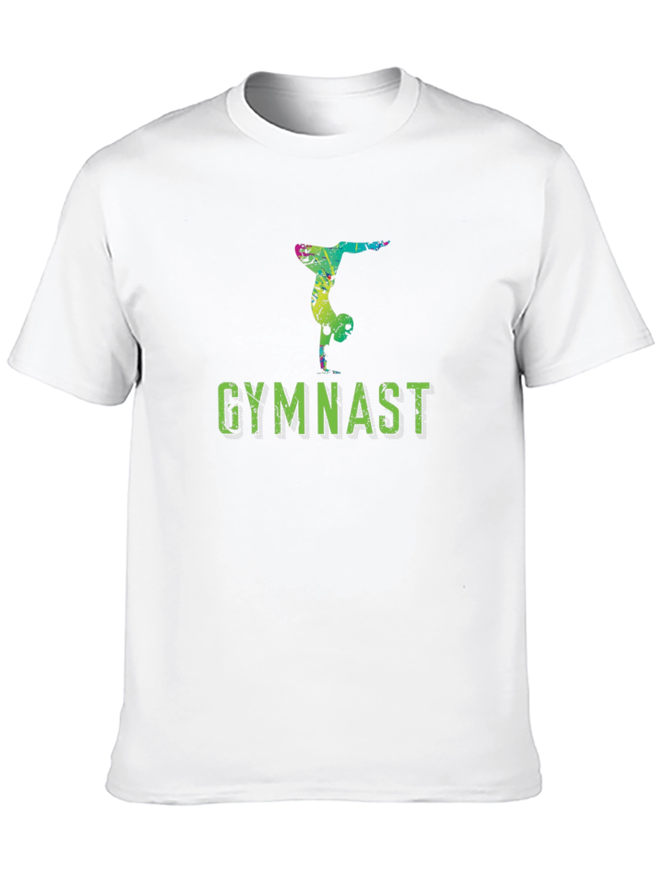 Gymnast Silhouette T-Shirt - Athletic Design
