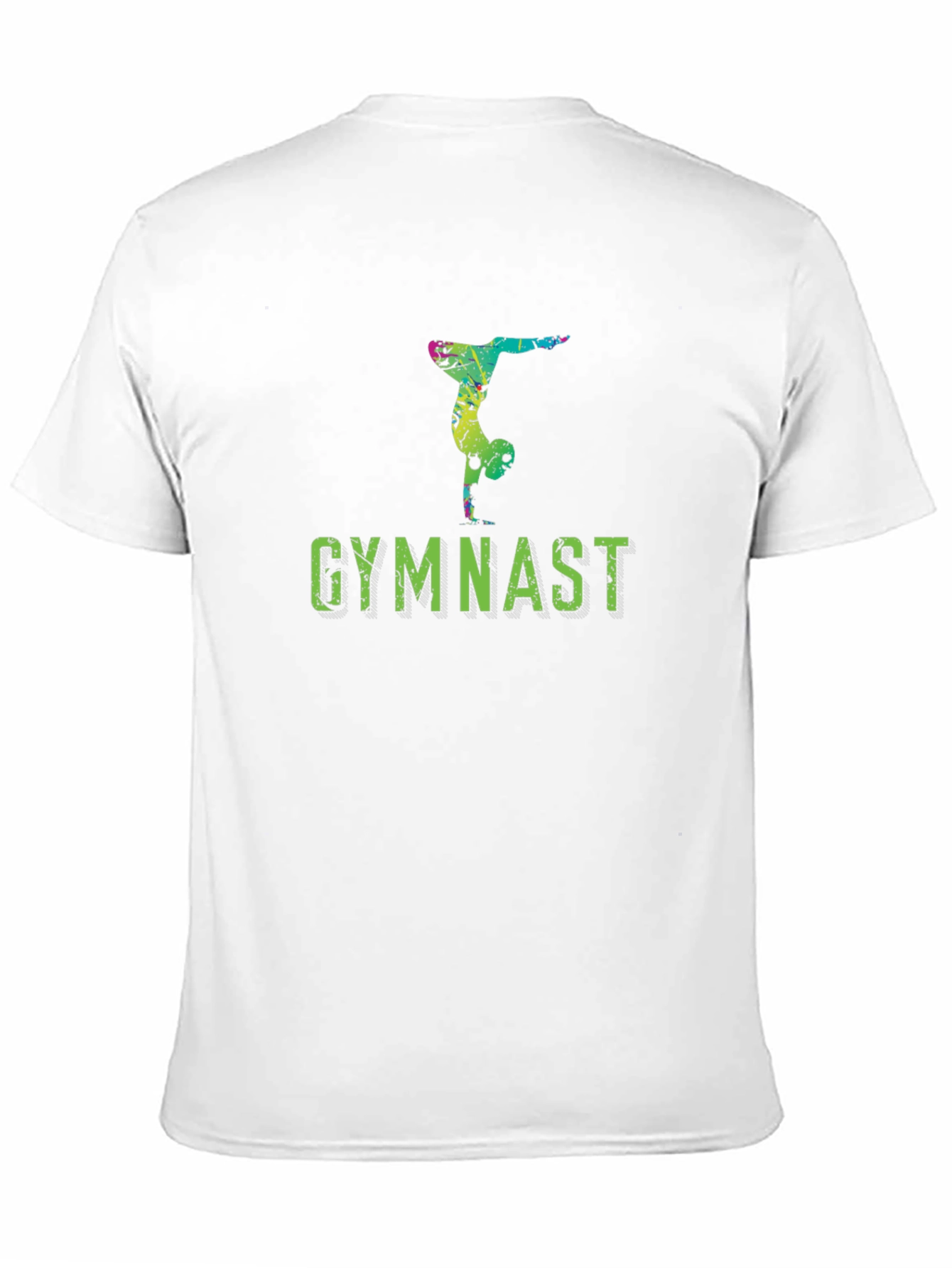 Gymnast Silhouette T-Shirt - Athletic Design
