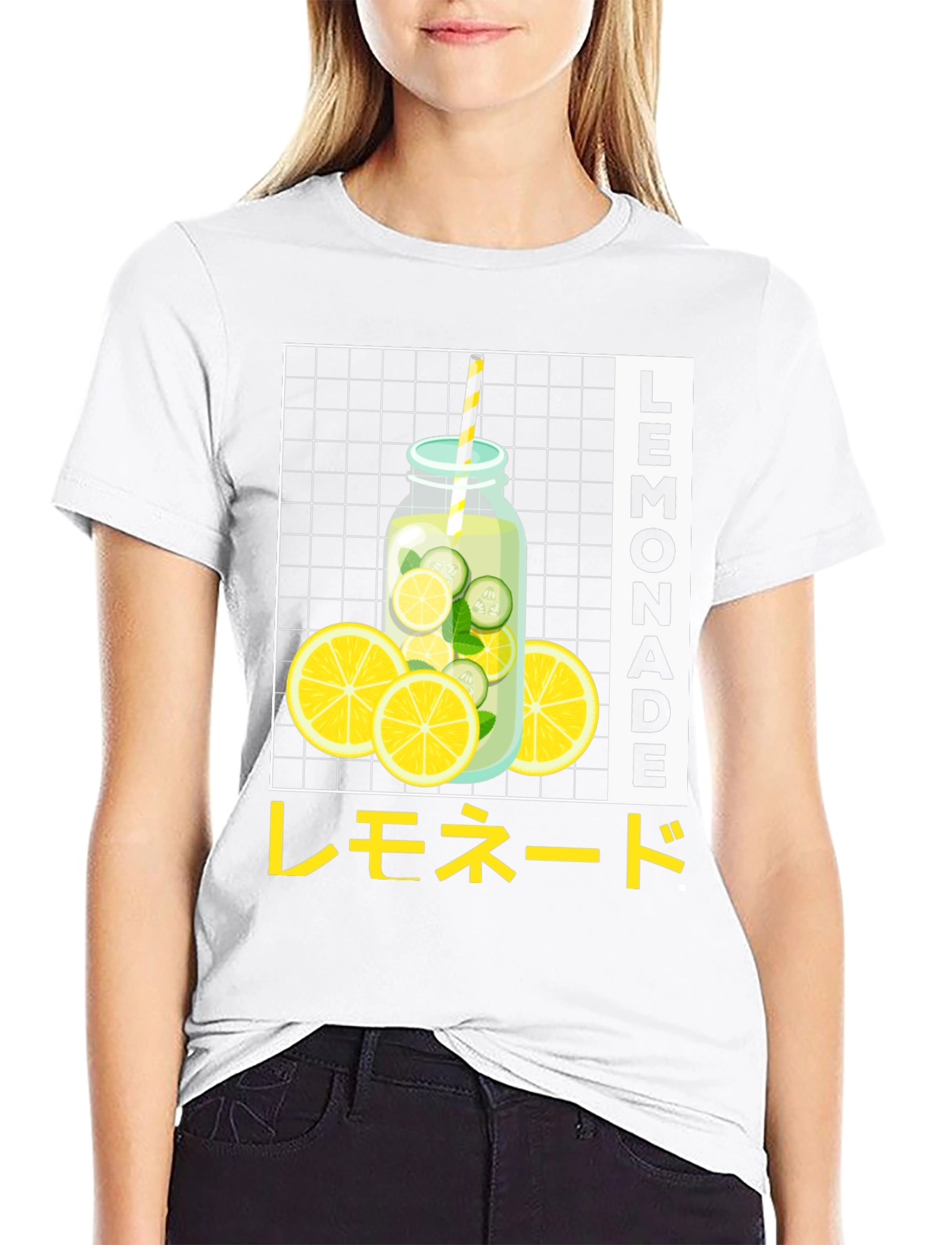 Lemonade Graphic T-Shirt - Trendy Summer Style