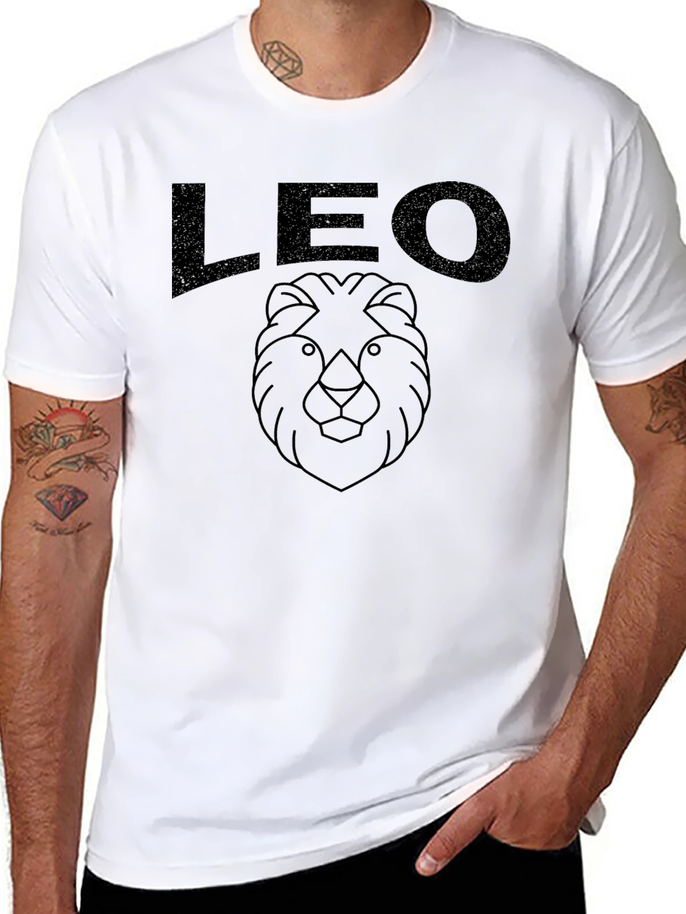 LEO Zodiac Sign Graphic T-Shirt