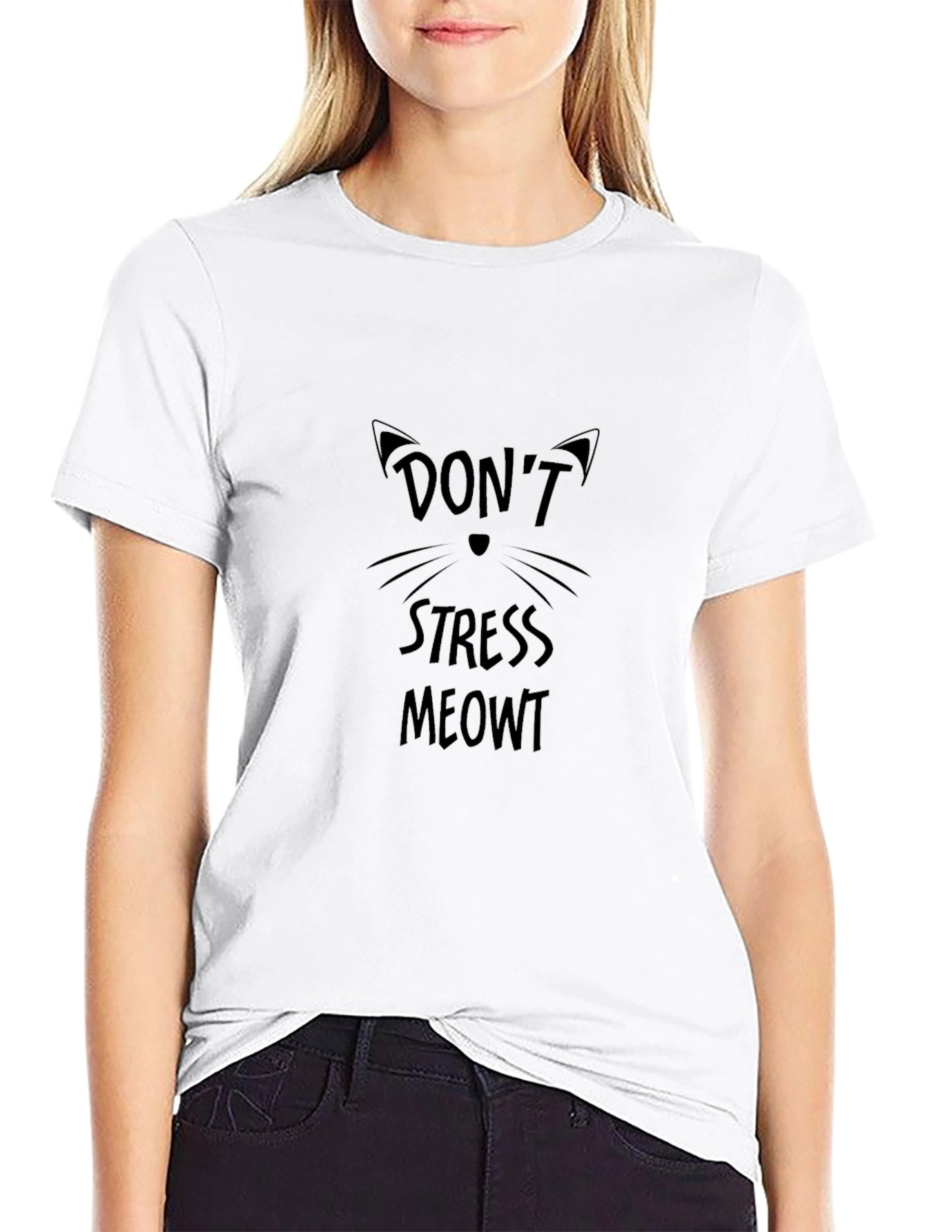 Dont Stress Meowt Graphic Tee