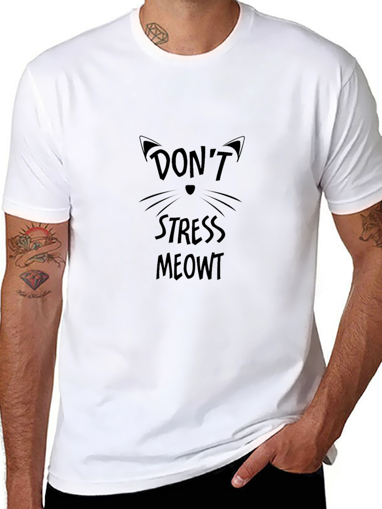 Dont Stress Meowt Graphic Tee